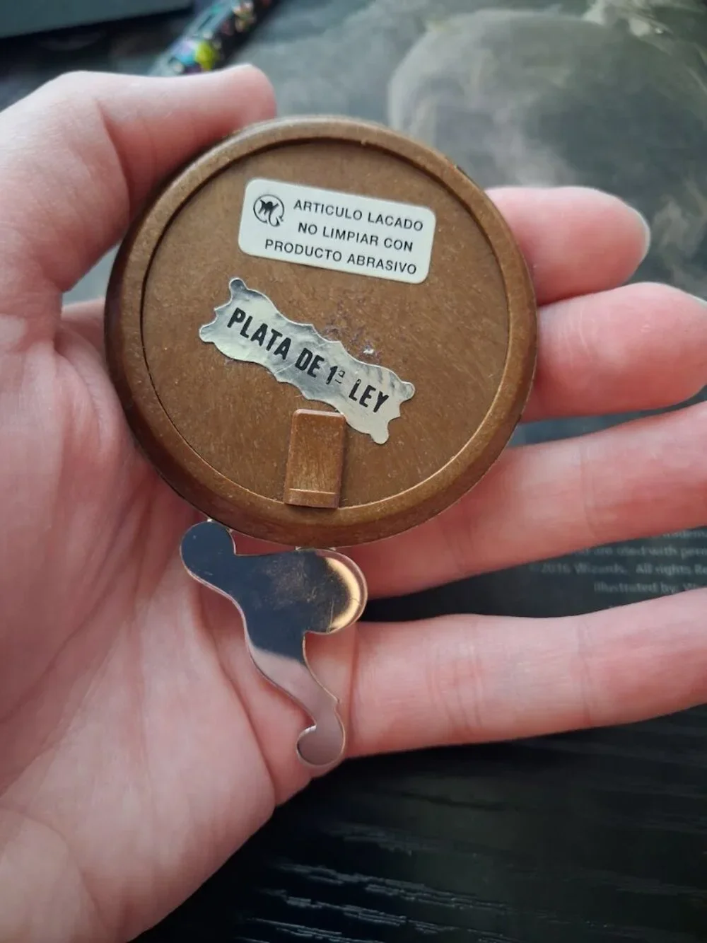 Plata De 1a Ley hand mirror